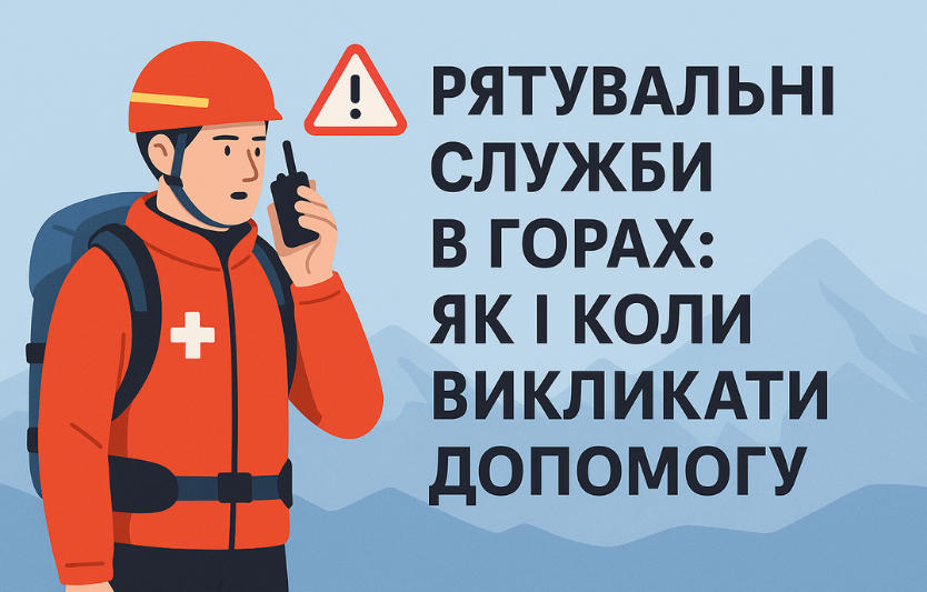 Рятувальні служби в горах як і коли викликати допомогу