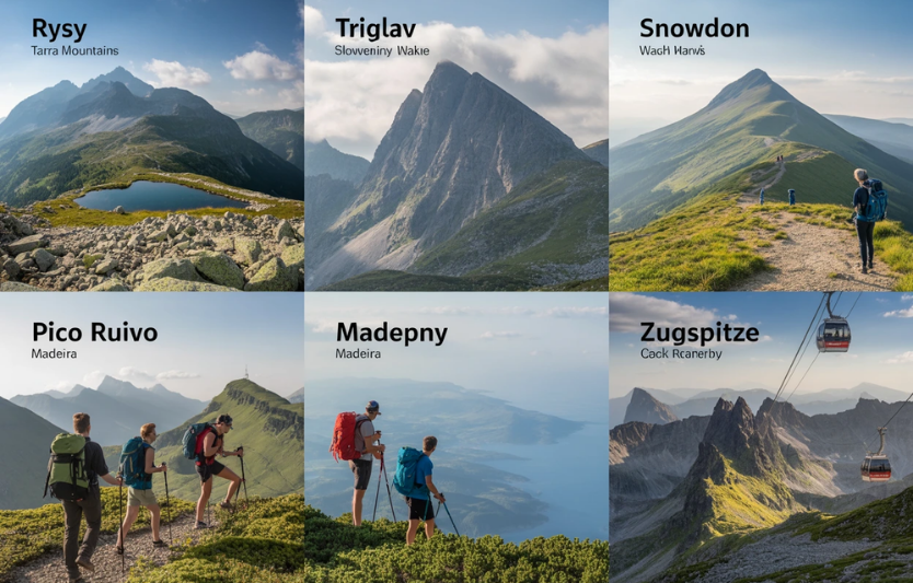 Топ-5 маршрутів для першого сходження в горах