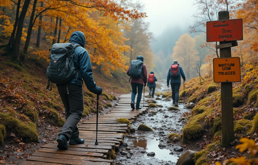 Leave No Trace восени в Карпатах що міняється, коли стежки мокрі