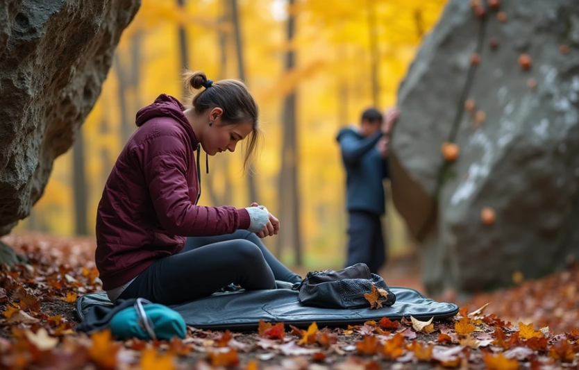 Осінній боулдерінг догляд за шкірою + профілактика травм пальців