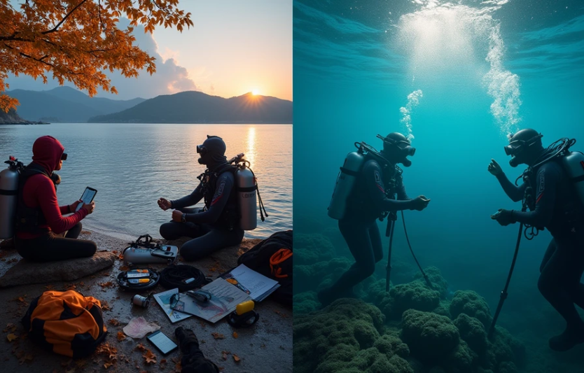 Короткий день, термоклин і погода як планувати осінні занурення 