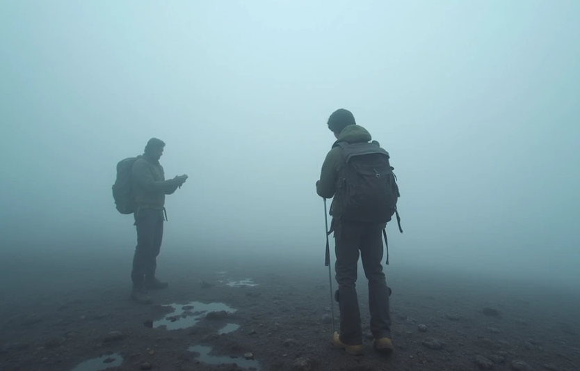 Навігація у тумані азимути, «ліпфрогінг», лінійні орієнтири